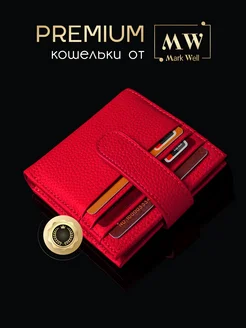 Кошелек натуральная кожа маленький для денег и карт Mark Well 166294059 купить за 1 117 ₽ в интернет-магазине Wildberries