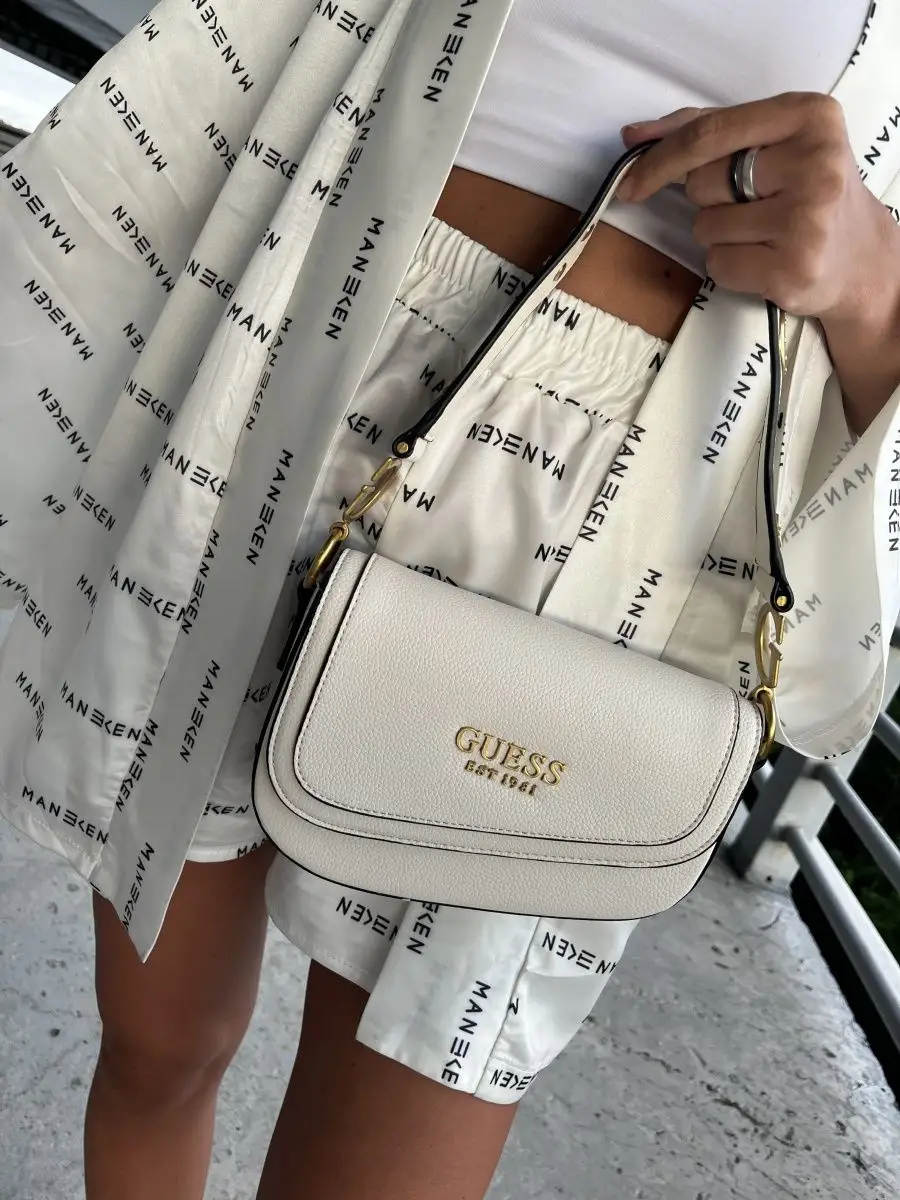 Сумка седло реплика guess кросс-боди маленькая через плечо Bag Line  166308764 купить в интернет-магазине Wildberries