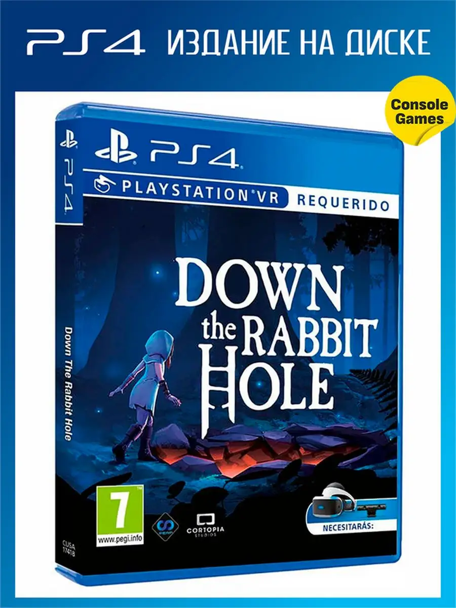 PS4 VR Down the Rabbit Hole (английская версия) Игра для PS4 166326154  купить в интернет-магазине Wildberries