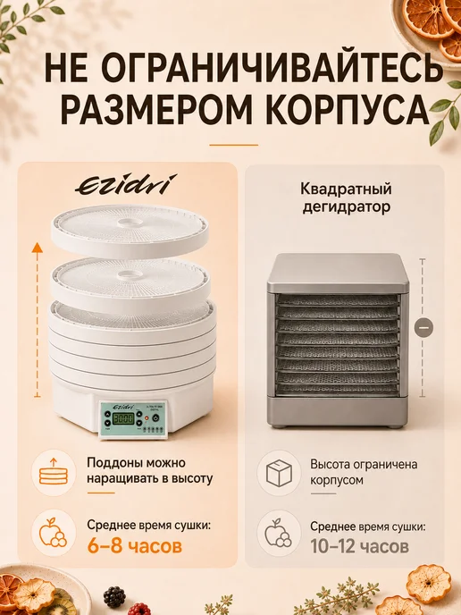 Ezidri Сушилка Ultra FD 1000 Digital, Набор 2, фото 6