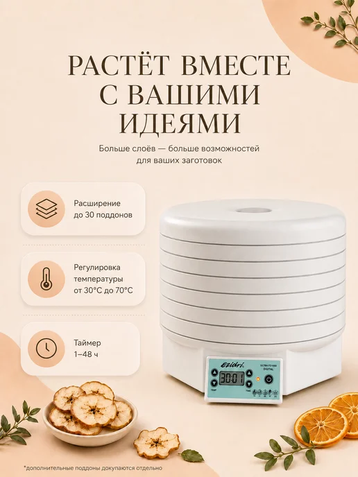 Ezidri Сушилка Ultra FD 1000 Digital, Набор 3, фото 5