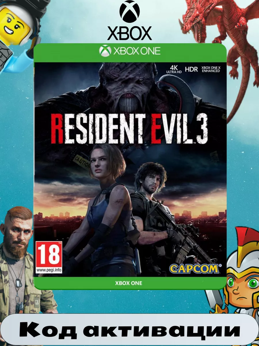 Игра RESIDENT EVIL 3 REMAKE. Xbox ключ Xbox 166331956 купить за 2 020 ₽ в  интернет-магазине Wildberries