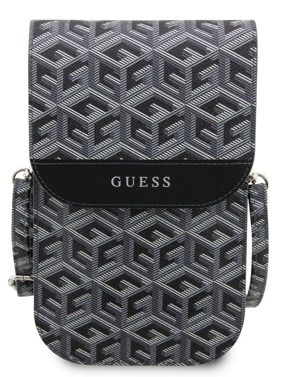 Сумка для телефона до 165 x 80 мм Wallet Bag G CUBE GUESS 166337584 купить  в интернет-магазине Wildberries