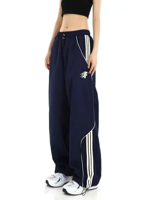 adidas Originals Wide-Leg Shell Track Pants