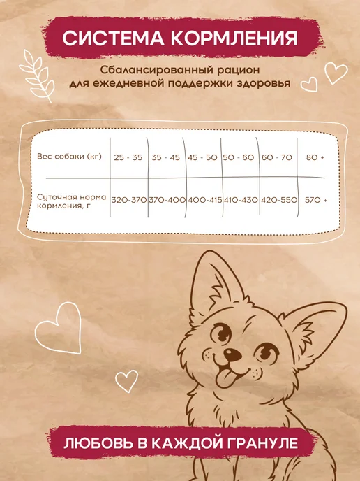 Сухой корм PEPPO для собак, крупные, говядина, 15 кг, фото 5
