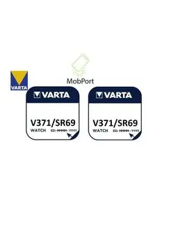 Батарейка для часов Varta 371 (SR921SW) - 2 шт. MobPort 166382450 купить за 262 ₽ в интернет-магазине Wildberries