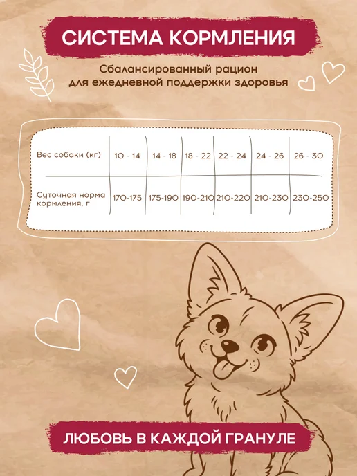 Сухой корм PEPPO для собак, говядина, 15 кг, фото 5