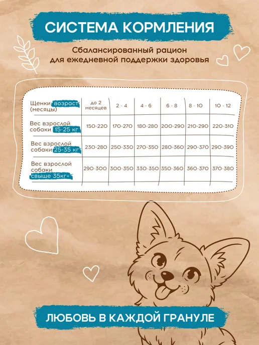 Сухой корм PEPPO для собак, крупные, щенки, говядина, 15 кг, фото 5