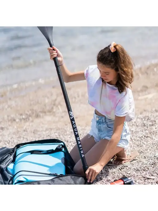 Aqua Marina Весло для SUP доски детское Ace, черный, фото 8