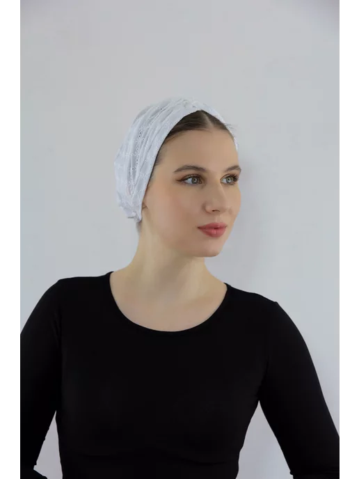 Мир ШЛЯП Чалма летняя хлопковая шапочка от солнца, бежевый, фото 2