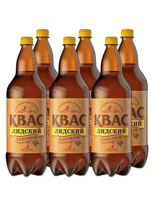 Лидский квас Квас "Лидский" Хлебный 6 бутылок по 1,5л, 1,5 л, фото 4