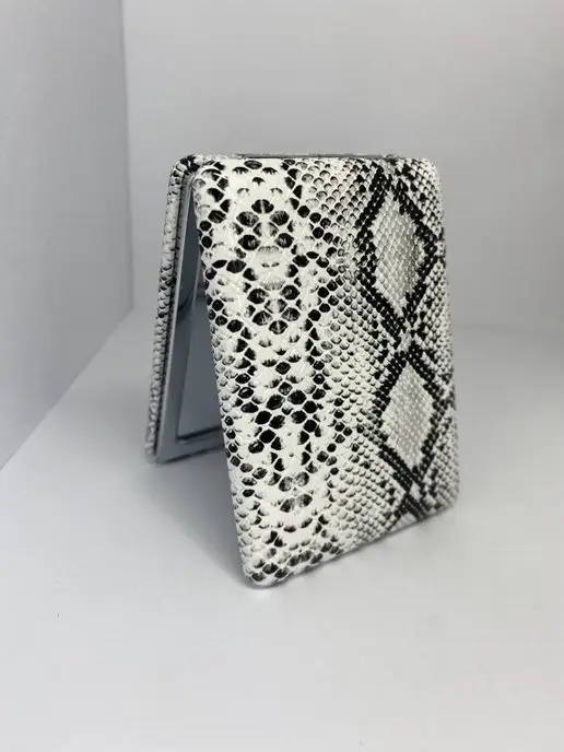 OLLISHOP Зеркало карманное складное с увеличением, черный, фото 2