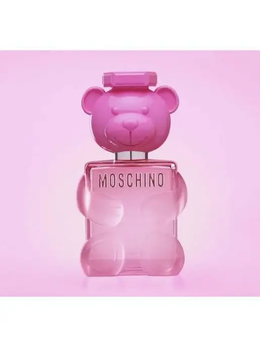 Perfumery TOY 2 Bubble Gum Духи Москино розовая Мишка 100 мл, 100 мл, фото 3