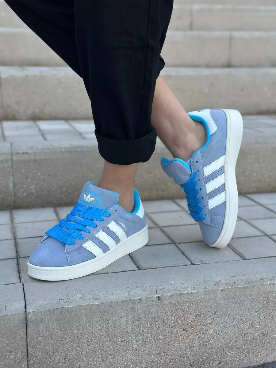 Adidas campus hot sale ash blue