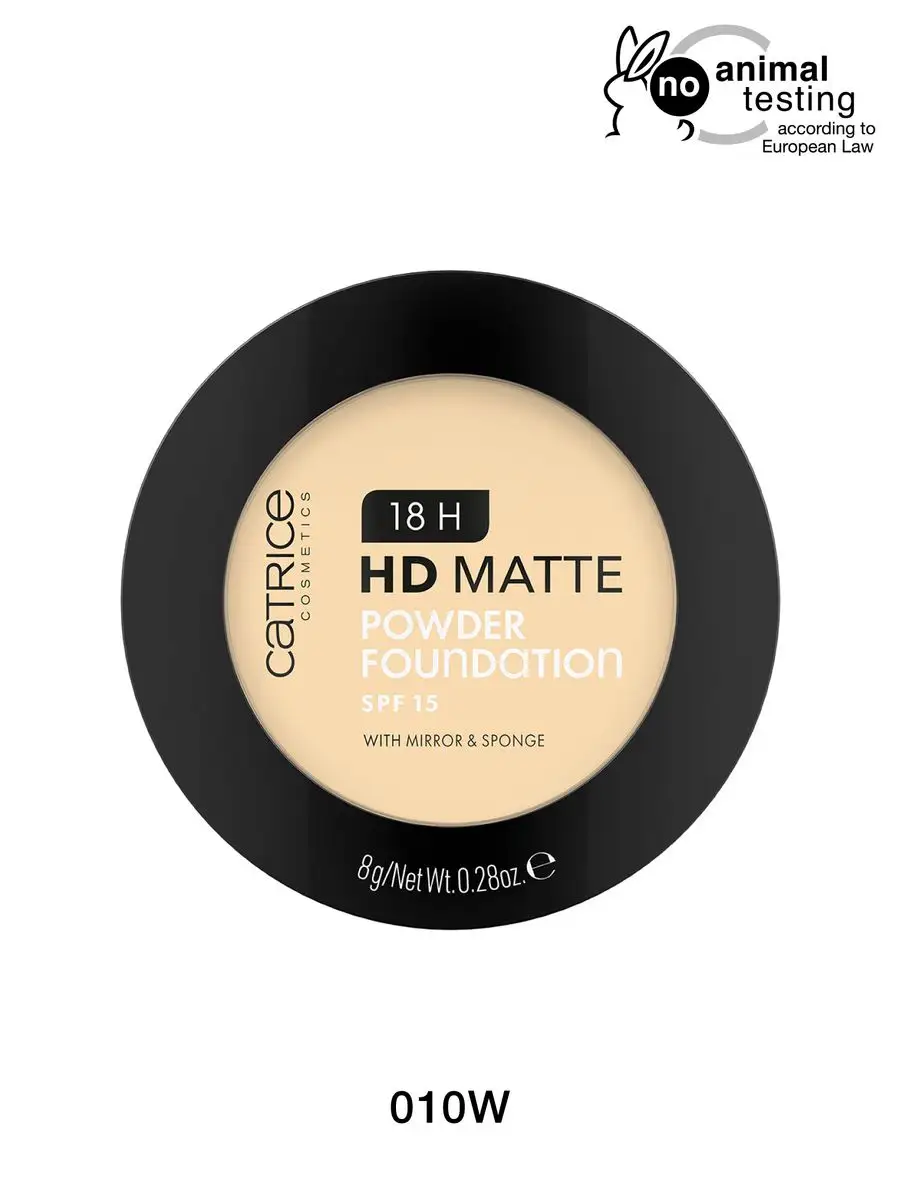 Пудровая тональная основа 18H HD Matte Powder Foundation CATRICE 166585044  купить в интернет-магазине Wildberries