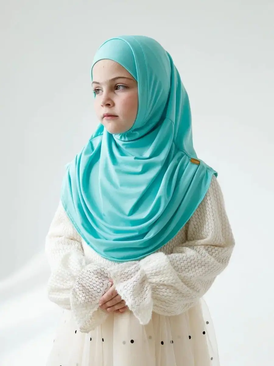 Амирка хиджаб однотонный мусульманская одежда Rayan Hijab 166586831 купить  за 903 ₽ в интернет-магазине Wildberries