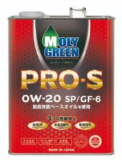 Моторное масло Moly Green Pro S 0W-20 SP/GF-6 4л MOLYGREEN 166594582 купить за 4 996 ₽ в интернет-магазине Wildberries