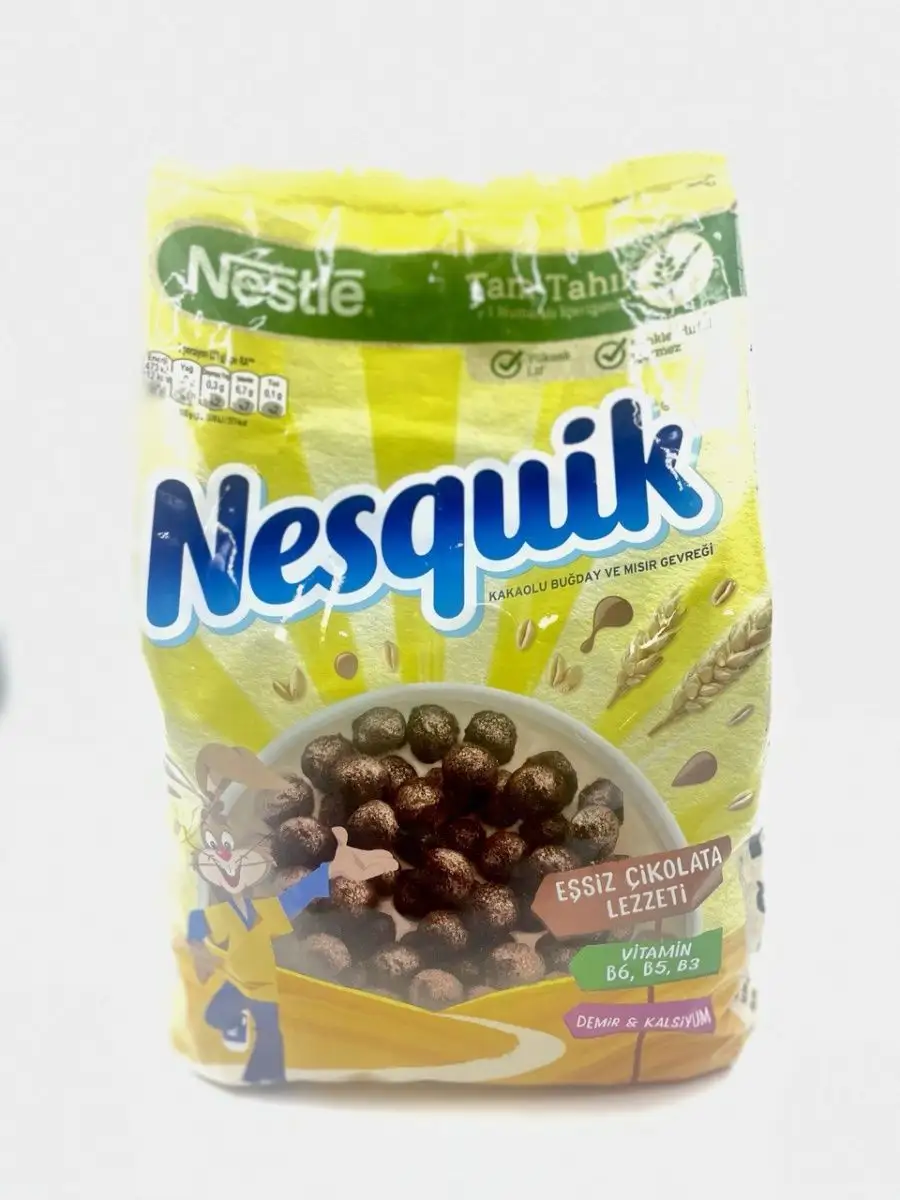 Готовый завтрак Nesquik Шоколадные шарики, 450гр. Nesquik 166613253 купить  за 368 ₽ в интернет-магазине Wildberries