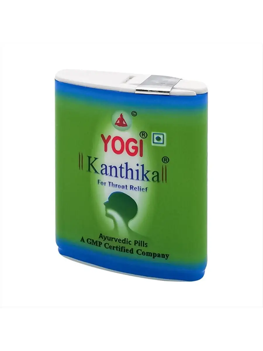 Yogi Kanthika 280 драже Йоги Простуда Кашель