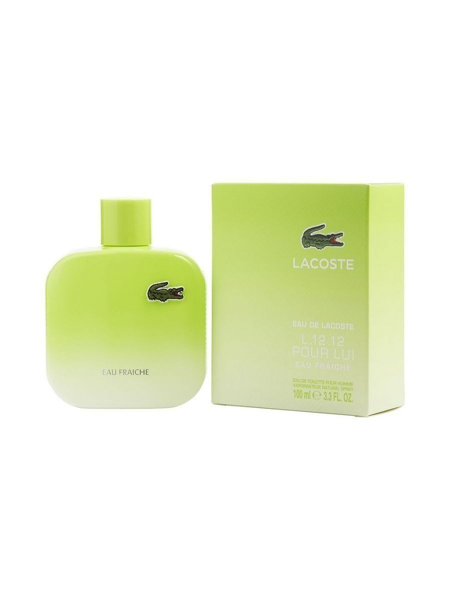 Lacoste Eau de Lacoste l.12.12 Eau Fraiche men EDT 100 ml. Lacoste l.12.12 lui Eau Fraiche.