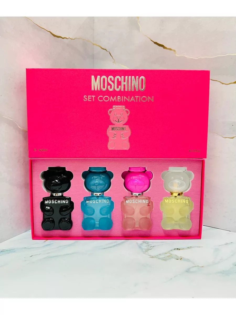 Духи мишка набор подарочный moschino toy 2/4х30мл москино NABORY 166639415  купить за 1 529 ₽ в интернет-магазине Wildberries