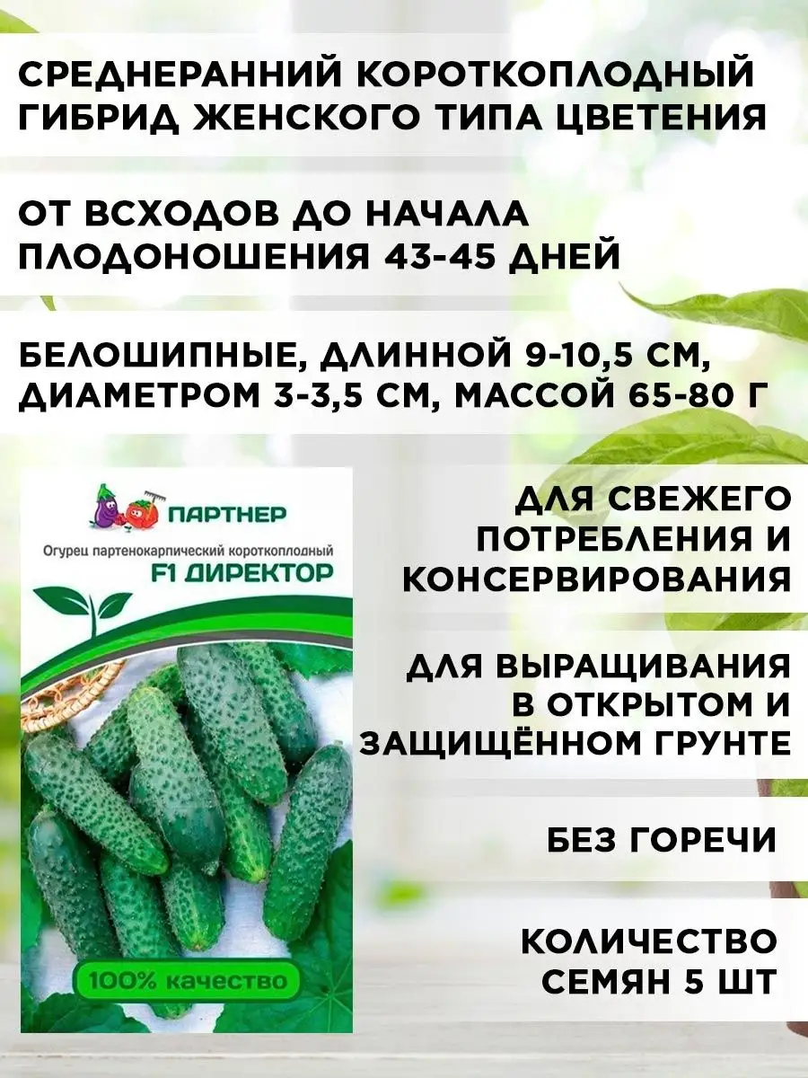 Набор семян овощей Золотая коллекция Партнёра Gardendecor 166659815 купить  в интернет-магазине Wildberries