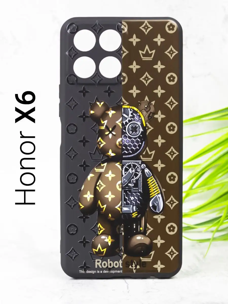 Чехол на Honor X6 с принтом, для Хонор Х6 с рисунком PAN.SHOP 166668798  купить за 495 ₽ в интернет-магазине Wildberries