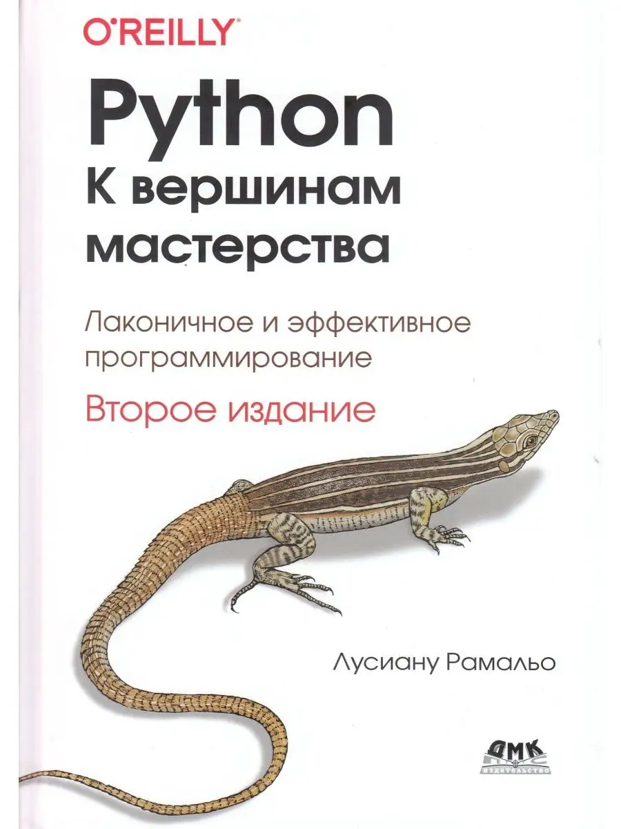 PYTHON. К вершинам мастерства. Второе издание ДМК Пресс 166675155 купить за  5 016 ₽ в интернет-магазине Wildberries