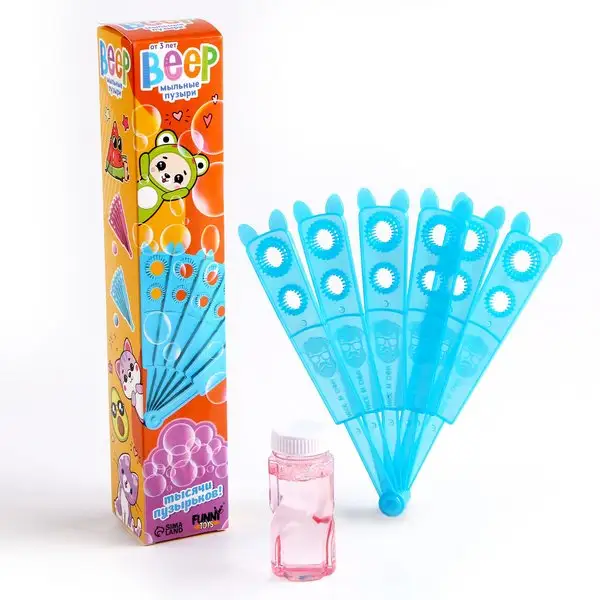 Мыльные пузыри Веер для детей