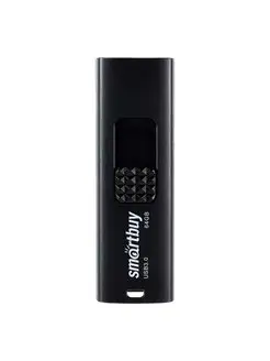 Флеш накопитель UFD 3.0/3.1 SmartBuy 064GB Fashion Black USB накопитель 166703172 купить за 1 478 ₽ в интернет-магазине Wildberries