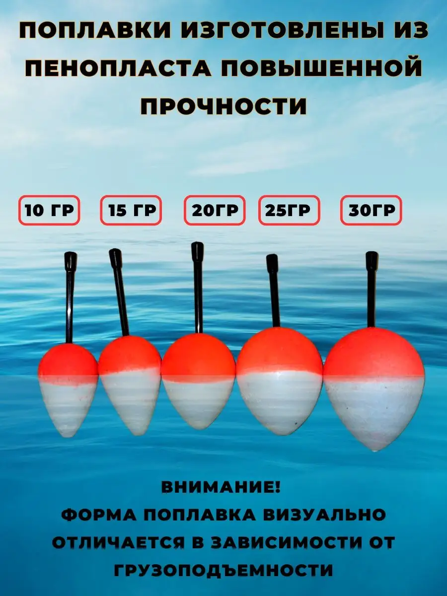 Изготовление поплавков