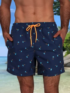 Шорты плавательные пляжные с карманами MONSKO 166744128 купить за 1 461 ₽ в интернет-магазине Wildberries