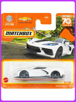 Машинка Базовой коллекции 2020 Corvette 31/100 Matchbox 166765890 купить за 360 ₽ в интернет-магазине Wildberries