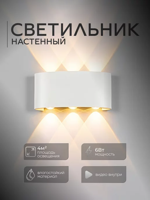 LED for home Светильник настенный светодиодный