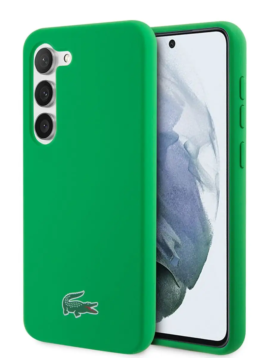 Чехол на Samsung Galaxy S23+ с принтом Liquid silicone Lacoste 166791501  купить за 3 281 ₽ в интернет-магазине Wildberries