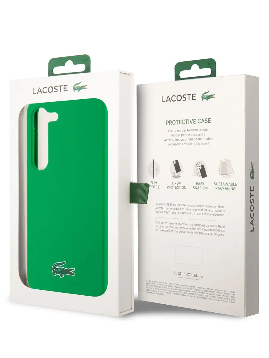 Чехол на Samsung Galaxy S23+ с принтом Liquid silicone Lacoste 166791501  купить за 3 281 ₽ в интернет-магазине Wildberries