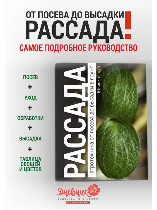 iulkapu Руководство Рассада. Как вырастить здоровую рассаду