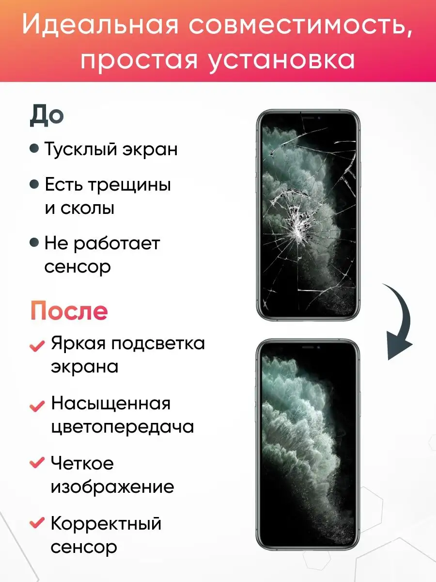 Дисплей Apple iPhone 11 с тачскрином для мобильного ASX 166814575 купить за  2 025 ₽ в интернет-магазине Wildberries