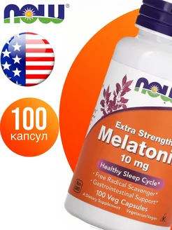 Melatonin, 10 mg 60 vcaps NOW 166850740 купить за 496 ₽ в интернет-магазине Wildberries