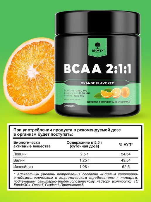 BIOVIN Глютамин 250гр без вкуса порошок, спортивное питание, 300 г, фото 7