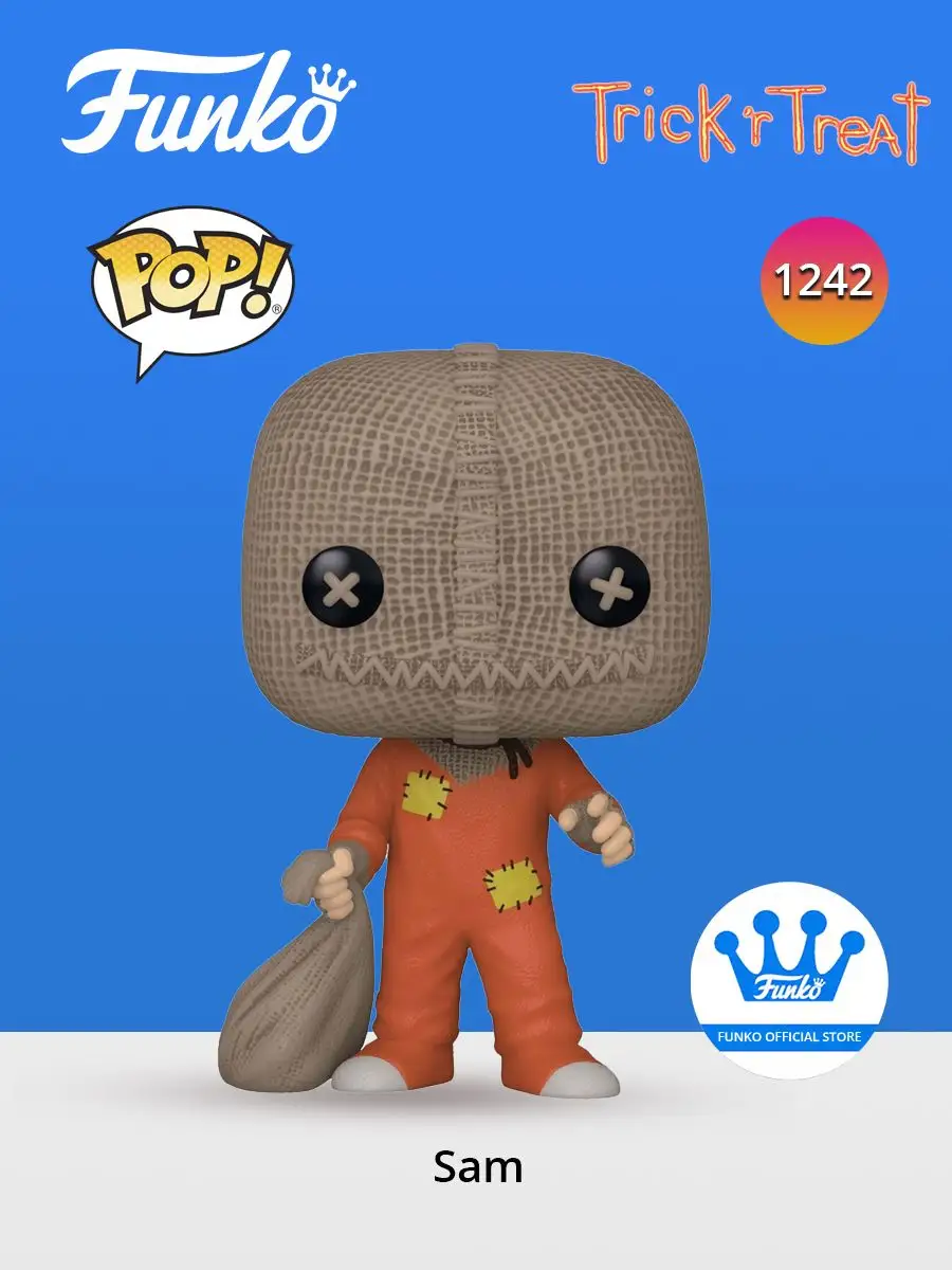 Фигурка Funko POP! Movies Trick R Treat Sam (1242) 63979 Funko 166936642  купить за 1 423 ₽ в интернет-магазине Wildberries