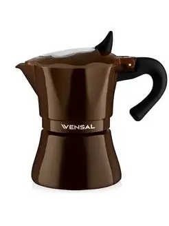 Гейзерная кофеварка 3 порции VENSAL 166939870 купить за 714 ₽ в интернет-магазине Wildberries