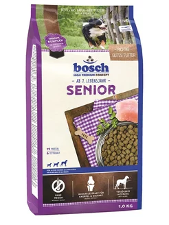 Сухой корм для пожилых собак Senior, 1 кг Bosch PetFood 166942080 купить за 594 ₽ в интернет-магазине Wildberries