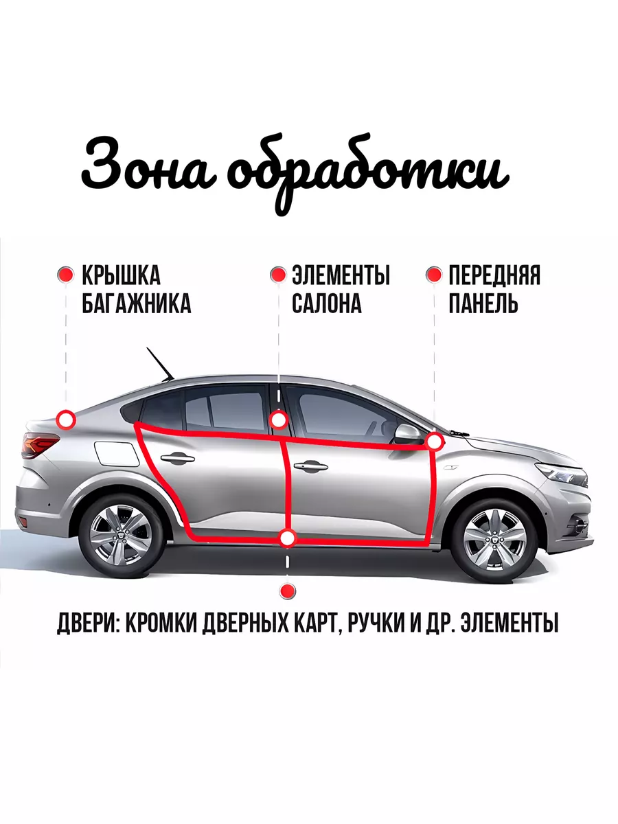 Антискрип Бипласт 5 К/Шумоизоляция для автомобиля,30шт СТАНДАРТПЛАСТ  166944129 купить в интернет-магазине Wildberries