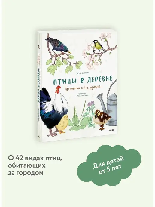 Издательство Манн, Иванов и Фербер Птицы в деревне. Где найти и как узнать