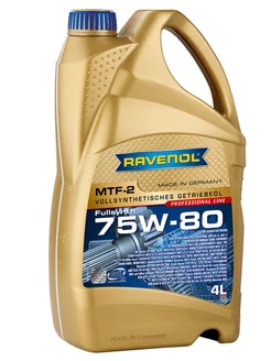 Трансмиссионное масло RAVENOL MTF-2 75W-80, 4 литра RAVENOL 166952478 купить за 7 625 ₽ в интернет-магазине Wildberries