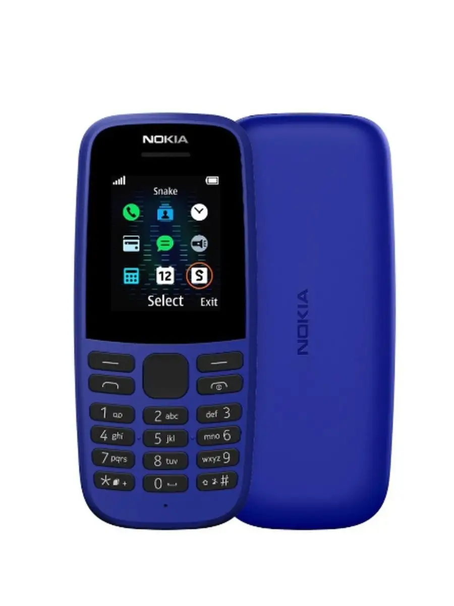 Мобильный Кнопочный телефон Nokia 105 DS  106 Телефон кнопочный 167091891  купить в интернет-магазине Wildberries