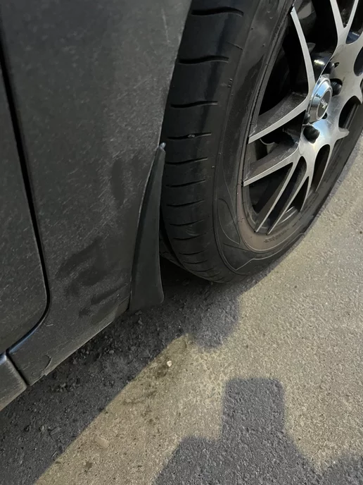 Брызговики мягкие передние Hyundai Solaris 2011-2017, вариант, фото 8