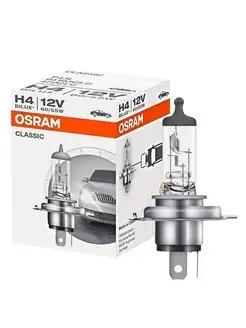 Галогеновая лампа для автомобиля H4 Classic 64193 1шт Osram 167117791 купить за 203 ₽ в интернет-магазине Wildberries