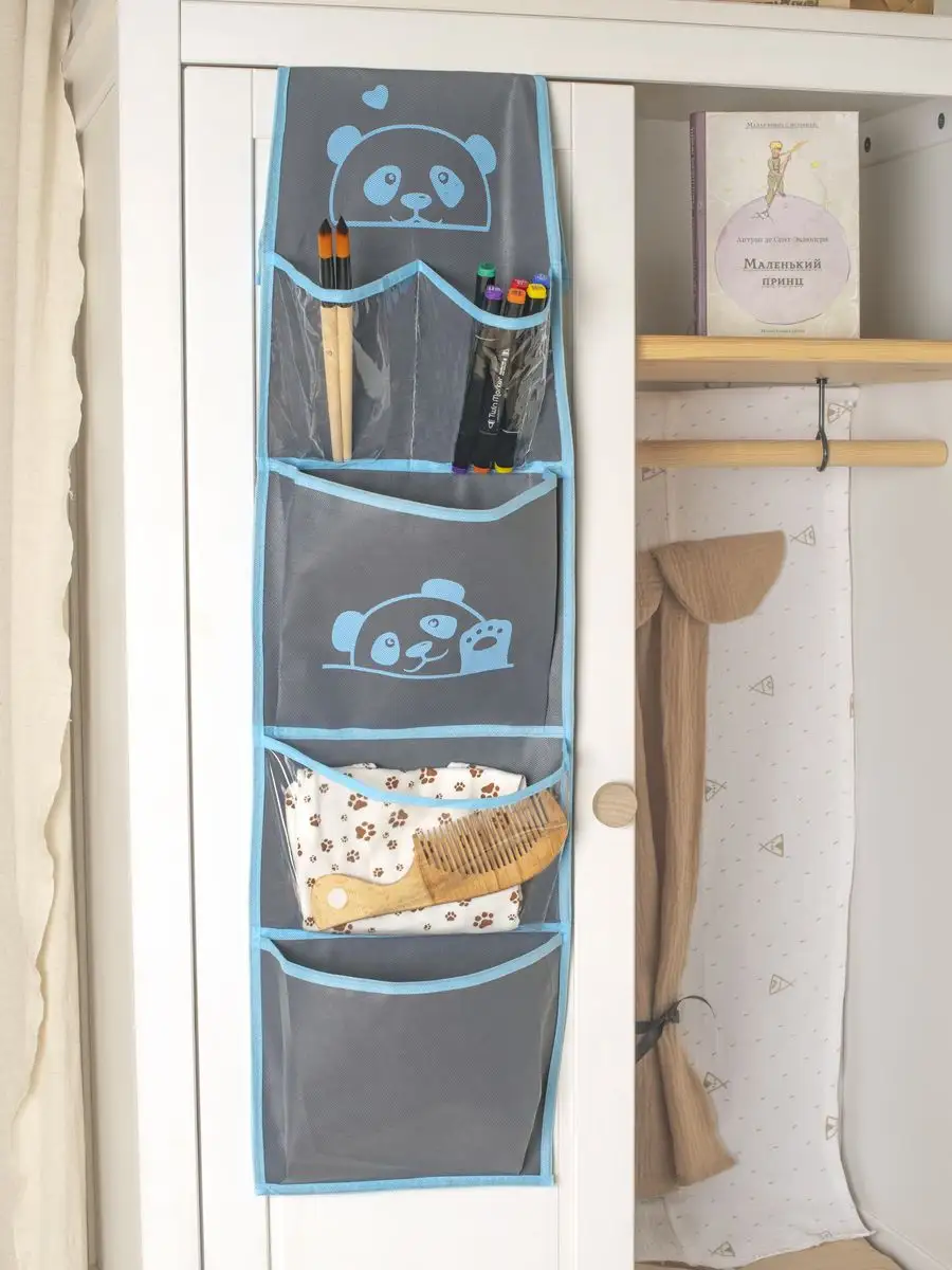 Органайзер-кармашки в шкафчик для детского садика 